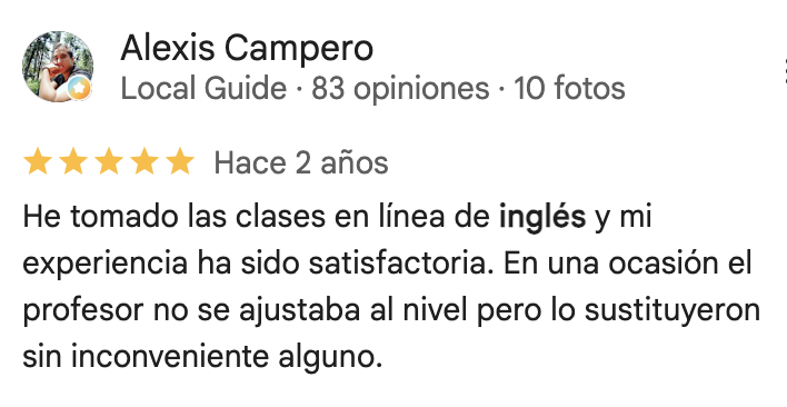 inglés